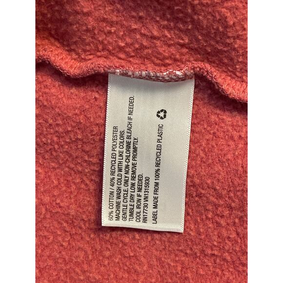 A New Day Brick Red Mock Turtleneck Short Sweatshirt Large Pre-owned - Picture 4 of 7